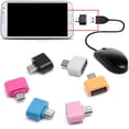 thumbnail image 2 of Sidaley OTG Adapter USB Phone Tablet Data Portable Office Converter Replacement Reader Sharing Audio Card Connector Smartphone Type3 NO3, 2 of 6