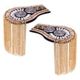 thumbnail image 2 of 2 uds charreteras flecos borla aleación de zinc hombrera broche moda hombro charretera para uniforme disfraces fiesta traje mujeres hombres Oro SM SunniMix Charretera de hombro, 2 of 7