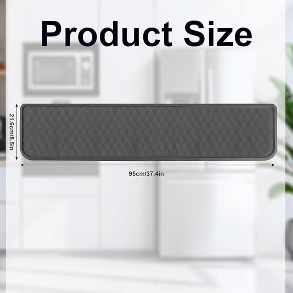 Multipurpose Appliance Floor Cover Nonslip Silicone Base Suitable for Fridge