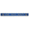 Wonder Woman Movie Love, Truth, Beauty 12 Inch Standard and Metric Plastic Ruler
