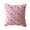 A002- Clear (Pink, Style B), variant on Halloween Throw Pillow Cover, Pink Plush Ghost Pattern, 17.7 Inch Square 1 Piece, Halloween Holiday Decorative Cushion Cover for Sofa Couch Bedroom Living Room Halloween Party Decoration
