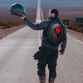 thumbnail image 1 of LED Backpack Riding Backpack Motorcycle Helmet Hard Shell Waterproof, 1 of 7