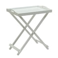 thumbnail image 4 of Folding Tray Table With White Finish, 4 of 4