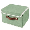 thumbnail image 1 of 2Pc Foldable Storage Bins Set Baskets Boxes Cubes Organizer Box Containers w/Lid, 1 of 13