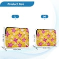thumbnail image 4 of FORMRS 15"-15.6" Laptop Sleeve Protective Case Soft Carrying Quilted Computer Bag Cover, Large Pink Stars, 4 of 7