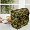 thumbnail image 3 of Yellow Damask Stand Mixer Cover, Renaissance Pattern Inspired Wave Shaped Leaves, Kitchen Appliance Organizer Bag Cover with Pockets, 5 Quarts, Dark Green Yellow, by Ambesonne, 3 of 4