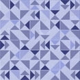 thumbnail image 1 of Ahgly Company Machine Washable Indoor Square Transitional Heavenly Blue Area Rugs, 5' Square, 1 of 7
