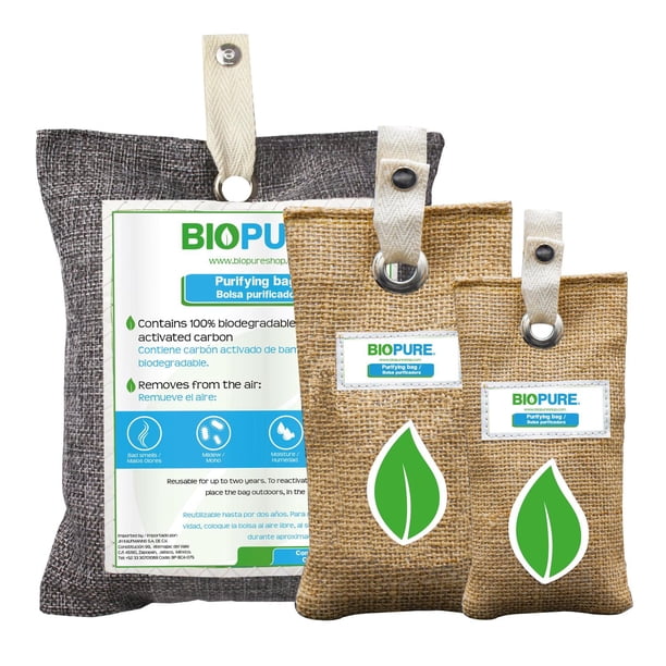 Bolsas purificadoras - Carbón activado biodegradable Biopure BCA-300-150-75 Kit 3