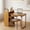 Natural, variant on Jopath Bamboo Folding Desk, Foldable Desk for Small Space, Computer Desk with Hidden Storage, Mid Century Foldable Table for Home Office and Bedroom (Natural)