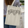 thumbnail image 2 of Smartprints Two Horses Tote Bag - Image by Shutterstock, One Size Cotton Canvas Tote Bag, 2 of 4