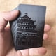 thumbnail image 5 of Eay Black Playing Cards Naipes de plástico Cartas de póquer Luxury Cool Black Tamaño estándar 52 Poker (Torre Negra), 5 of 5