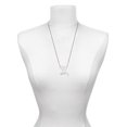 thumbnail image 3 of Delight Jewelry Silvertone Cruise Liner Silvertone Dream Big Pendant Necklace, 25", 3 of 4
