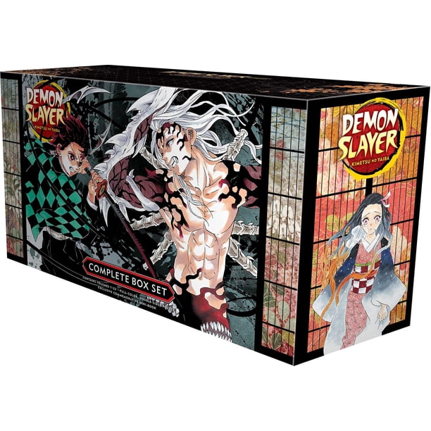 鬼滅の刃 DEMON SLAYER 完全版ボックスセット Kimetsu no Yaiba: Demon Slayer Complete Paperback Box Set