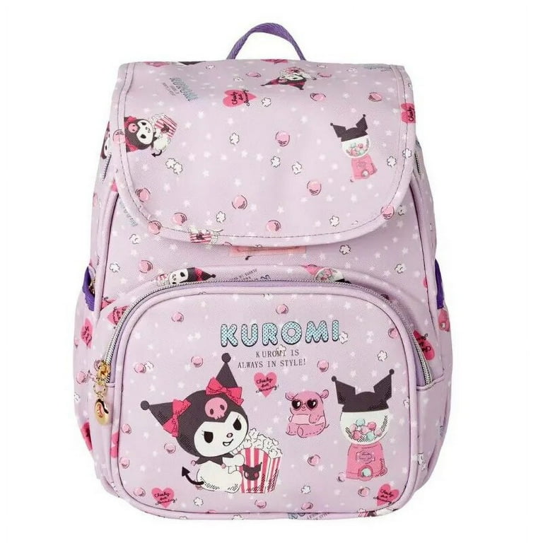 Sanrio Cartoon Cute Hello Kitty Bag Zipper Flip Elementary School Backpack Kids Waterproof Load reducing Cinnamoroll Backpack Walmart
