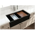 thumbnail image 7 of BOCCHI 1505-014-0120 Contempo Apron Step Rim Fireclay 36" Kitchen Sink Biscuit, 7 of 7