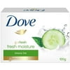 Dove Beauty Bars Go Fresh Touch Cool Moisture 24 Count, 3.52 Oz/100 Grams Each