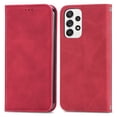 thumbnail image 3 of Dteck Shockproof Case for Samsung Galaxy A53 5G, Magnetic PU Leather Flip Back Cover Foldable Cover Card Holder Slot Stand for Galaxy A53 5G,Red, 3 of 5