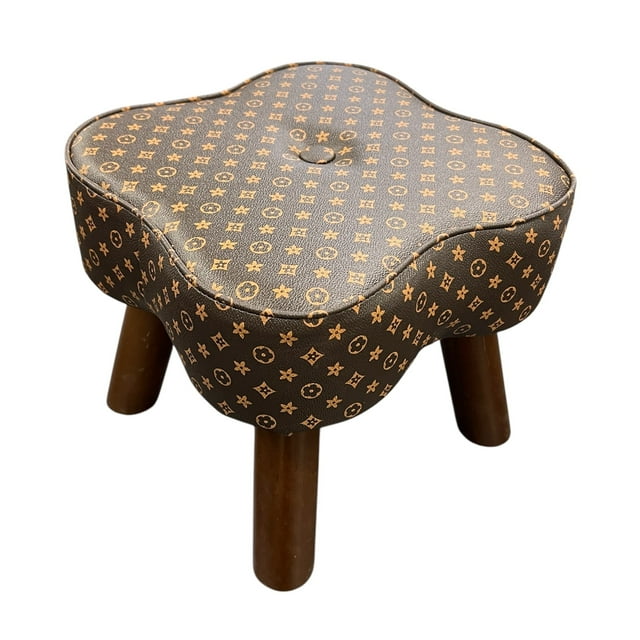 Intexca Petit Repose-Pieds Ottoman – Repose-Pieds Multifonctionnel avec Antidérapant