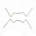 thumbnail image 2 of Clip de Vitrage pour Serre, 25 Pcs Clips en Acier Inoxydable Type W Clips à Ressort pour Feuilles Clips de Fixation pour Serre Feuilles de Tôle à Double Hall, 2 of 10