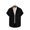 Black, variant on WIZUTIZ Mens Summer Beach Shirt Breathable Henley Shirts Button Up Tshirt Going Out Tops Vacation Tees Short Sleeve Tshirts