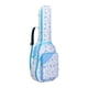 thumbnail image 1 of Funda para guitarra y bajo eléctrico con correas ajustables y fijación interna. azul, 1 of 9