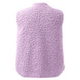 thumbnail image 5 of Womens Vest Casual Sleeveless Cardigans V Neck Plush Warm Casual Cute Warm Vest Top, 5 of 5