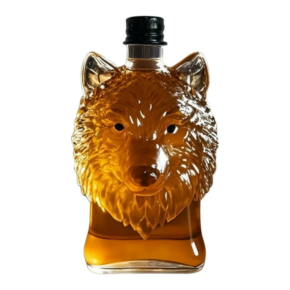 Wolf Crown Whiskey Bottle