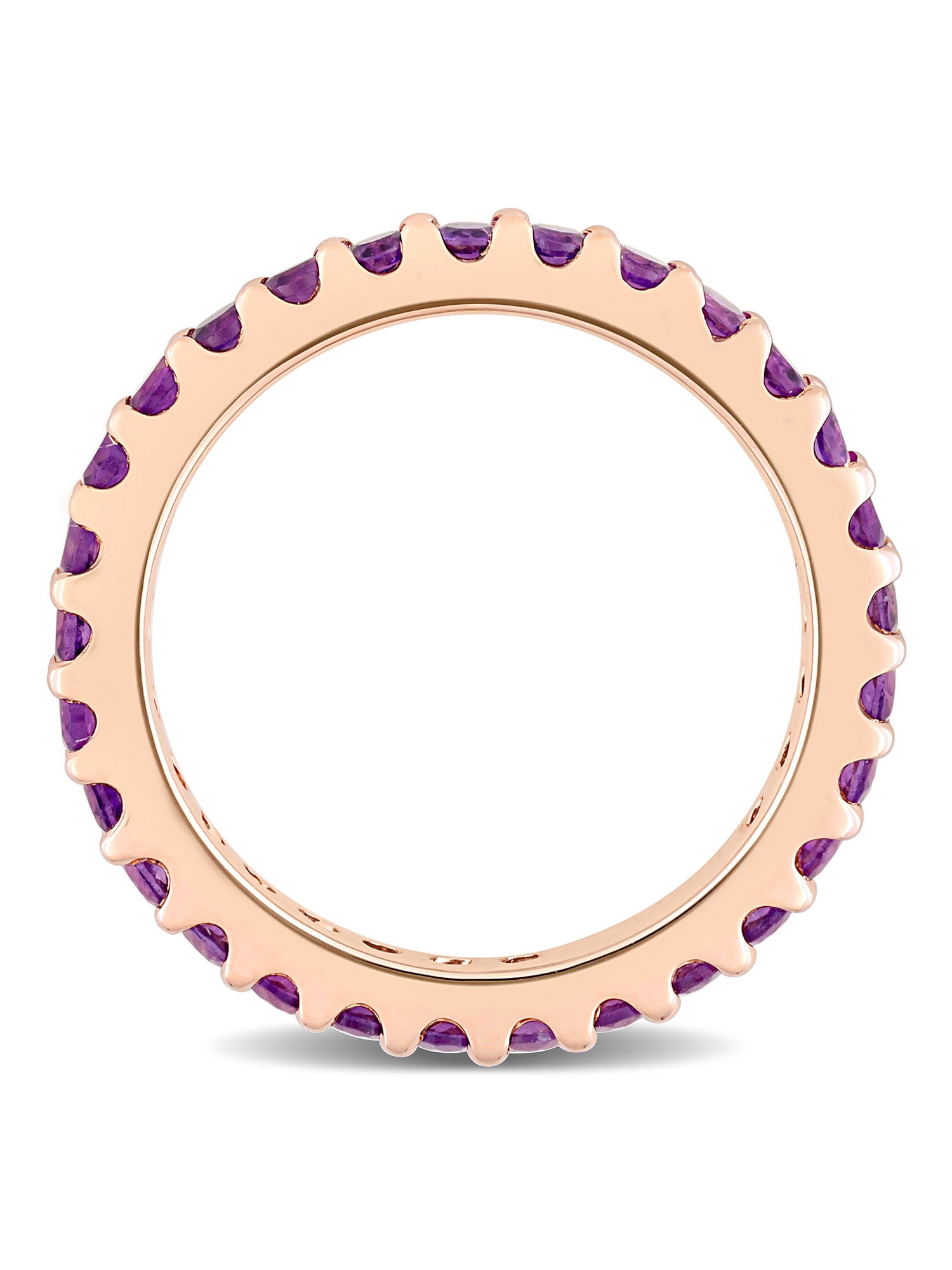 Everly Women's Amethyst 10k Rose Gold Ring
