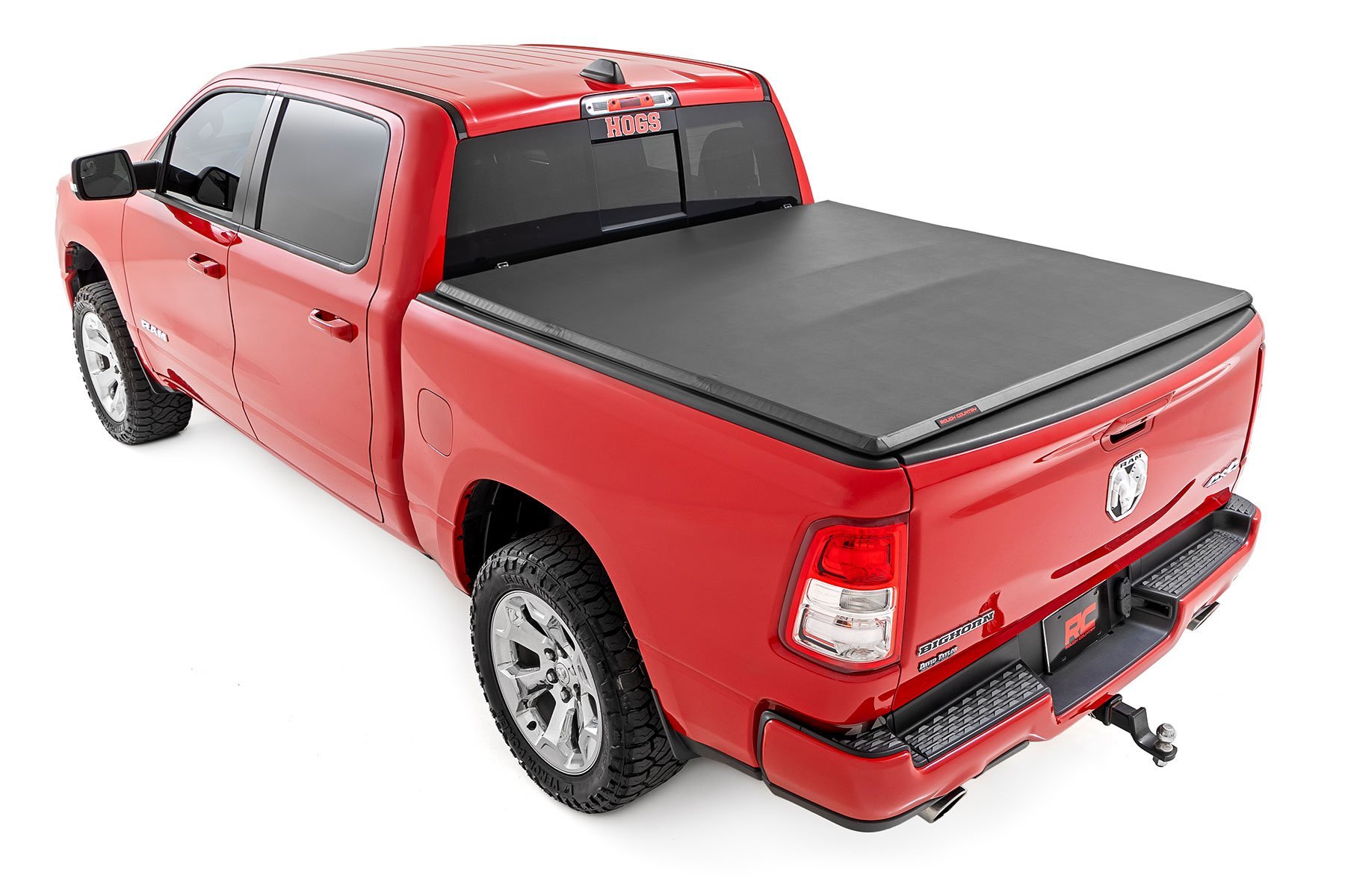 Rough Country Soft Tri-Fold Bed Cover for 19-26 Ram 1500 | 6'4 Bed - 41309650A