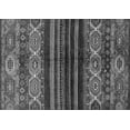 thumbnail image 1 of Ahgly Company Indoor Rectangle Abstract Gray Modern Area Rugs, 2' x 4', 1 of 4