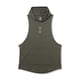 thumbnail image 1 of Sudadera con capucha sin mangas Under Armour Project Rock Snake para hombre, color verde, 1 of 3