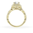 thumbnail image 5 of Unique Moments 2ct Lab Grown Cushion Cut Diamond Engagement Ring 14K Yellow Gold, 5 of 6