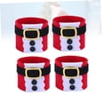 thumbnail image 6 of Raindrops 4Pcs Dinner Napkin Holders Festive Style Table Adornment Multi Colored Plastic for Restaurant Owners, 6 of 8