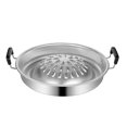 thumbnail image 1 of Barbecue Pan Multifunctional Barbecue Tray Backyard Camping Meat Grilling Pan, 1 of 9