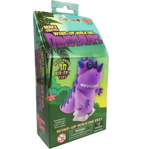 Make Your Own WindUp Walking Dinosaurs, Purple