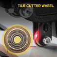 thumbnail image 3 of Titanium coated carbonized tile cutter exchange 22 x 6 x 6 mm brass tone, 3 of 5