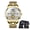 Red, variant on 2022 Chronograph Watches For Man Waterproof Luminous Male Watch Men Stainless Steel Quartz Auto Date Relogio Masculino