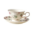 thumbnail image 3 of Taza de café de cerámica, tazas de té, decoración moderna para el hogar, 180 ml, regalos únicos, diseño floral, tazas de café con leche, taza de capuc, 3 of 9