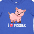 thumbnail image 4 of Inktastic I Love Piggies- cute pig Boys or Girls Baby T-Shirt, 4 of 5