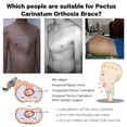thumbnail image 4 of Pectus Carinatum Orthosis Brace, Adjustable Pigeon Chest Brace, Ribs Valgus Orthosis Support for Chid, 4 of 9