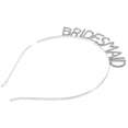 thumbnail image 4 of PAMINGONO Rhinestone Headband Wedding Accessory 1Pack Silver Curved for Women Daily Outfits, 4 of 8