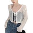 thumbnail image 1 of Summer Suspender Cardigan Set,Strap Cardigan Set Polyester Long Sleeve Cardigan Set Suspender Cardigan Top Achieve More, 1 of 8