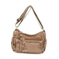 thumbnail image 4 of Bolso de hombro vaquero de estilo casual, elegante bolso tote para mujer, para trabajar y comprar., 4 of 9