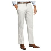 KENNETH COLE New York Flat Front Chinos Pants Light Gray Slim Fit