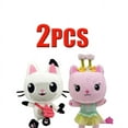 thumbnail image 3 of Animals Plush Gabby Dollhouse Lovely Plush Gaby Toy Plush House Cat Doll Cartoon Stuffed Animals Mermaid Cat Plushie Dolls Kids, 3 of 5