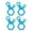 blue, variant on 4pcs 3-Holes Tent Stainless Steel Rope Adjusting Buckle Tent Cord Adjuster Wind Rope Buckle Awning Rope Stopper for Hiking Camping Backpacking Picnics yellow