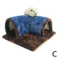 thumbnail image 3 of Hamster Channel Guinea Pig Plush Tunnel -Soft Pet Channel Winter War VH8S, 3 of 8