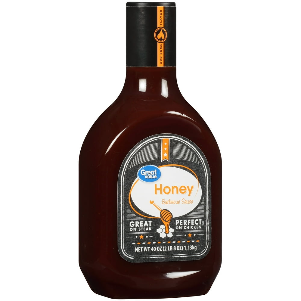 Great Value Honey Barbecue Sauce, 40 oz