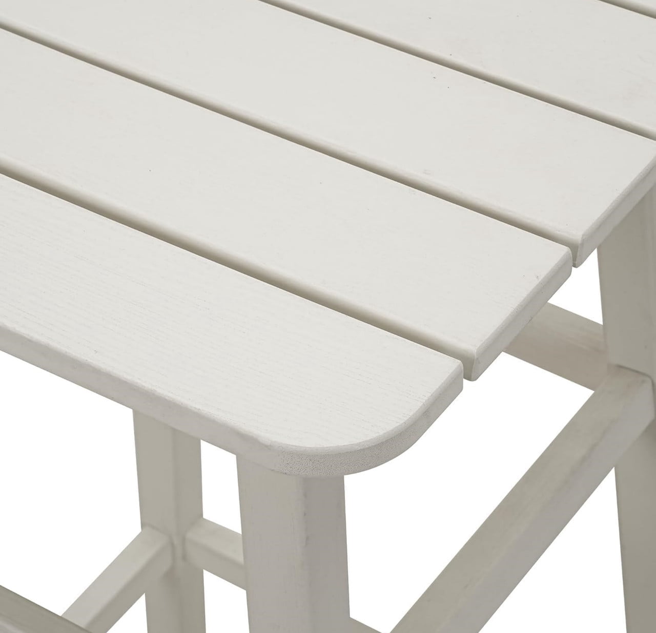 Outdoor Bar Table, HDPE Patio Bar Table, All Weather Height Patio Tables, Outdoor Bar Height Table, Tall Bistro Pub Table for Outside Deck, Porch