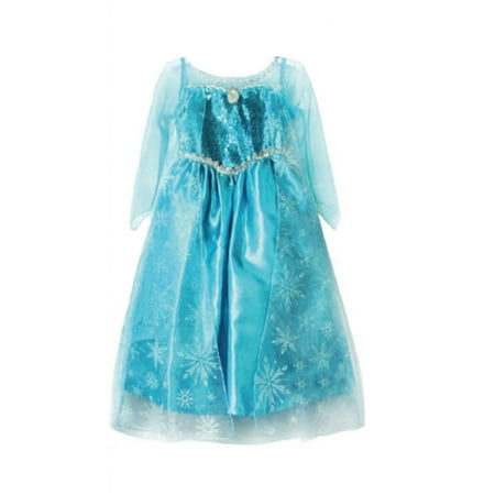 

Suanret Toddler Girls Cosplay Party Princess Frozen Costume Fancy Dress